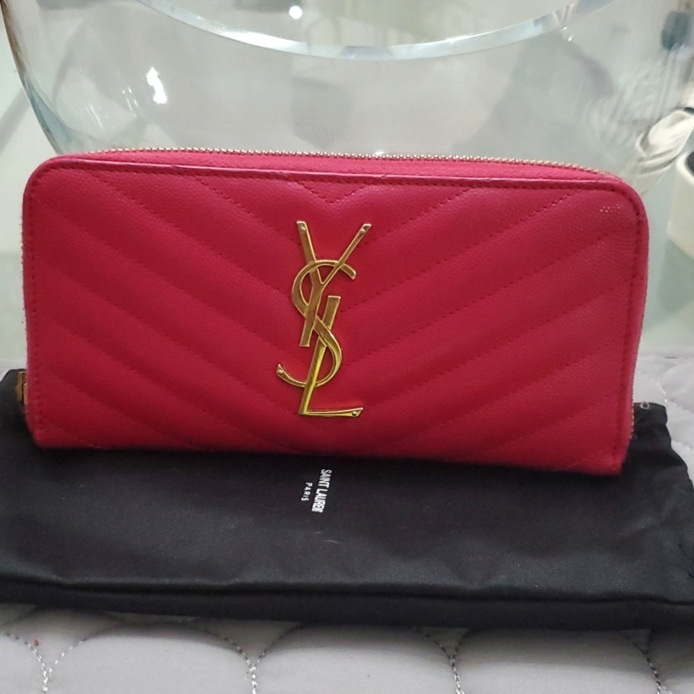 Ysl long wallet-TRADE